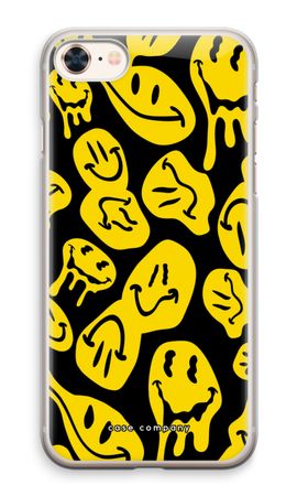 Melting smiley - Yellow