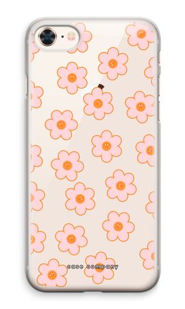 Fleur de smiley rose