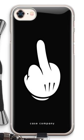 Mittelfinger schwarz