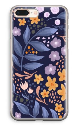 Flowers with blue leaves