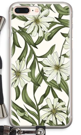 White flower pattern