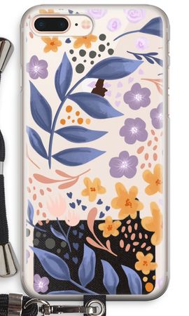 Flowers with blue leaves