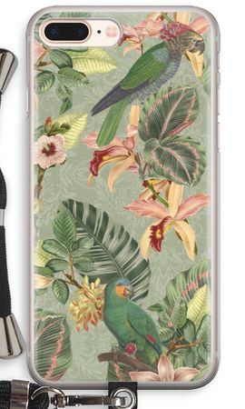 Tropical jungle parrot