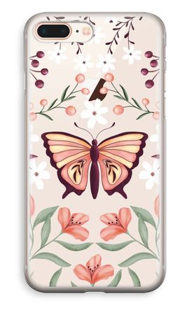 Butterfly in a floral world