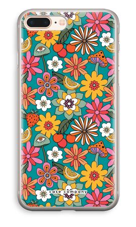 Retro Flowers N°2 - Blue