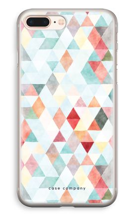 Coloured triangles pastel