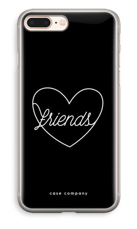 Friends heart black