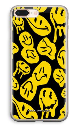 Melting smiley - Yellow