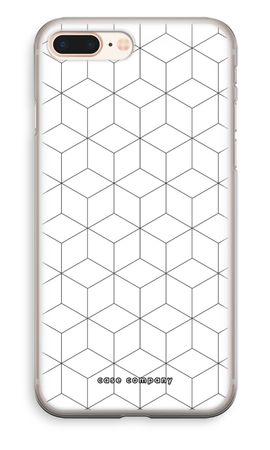 Cubes black and white