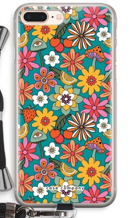 Retro Flowers N°2 - Blue