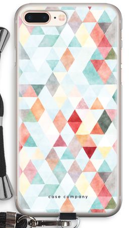 Coloured triangles pastel