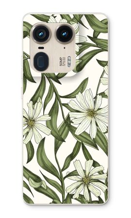 White flower pattern