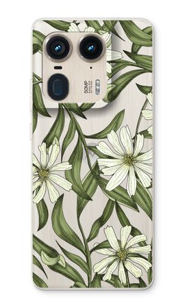 White flower pattern