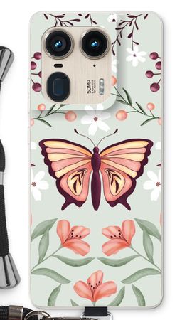 Butterfly in a floral world