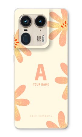 Peach Blossom Monogram