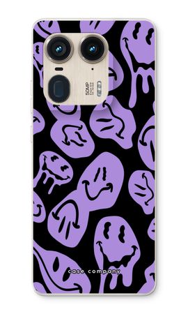 Melting Smiley - Purple