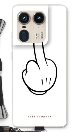 Middle finger white