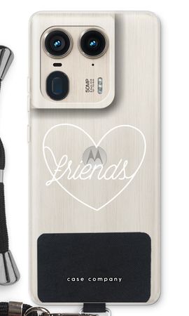 Friends heart pastel