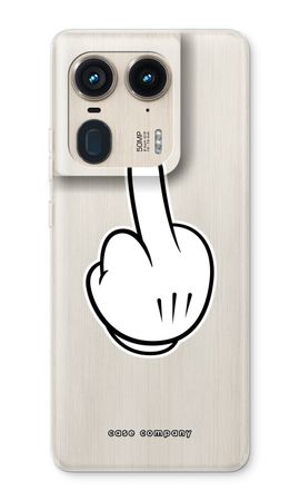 Middle finger white