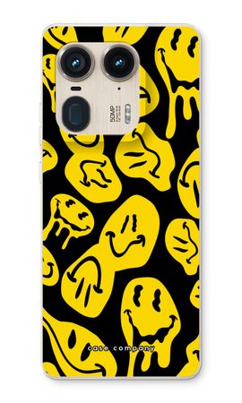 Melting smiley - Yellow