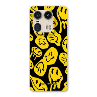 Melting smiley - Yellow