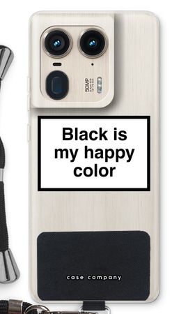 Black is my happy color