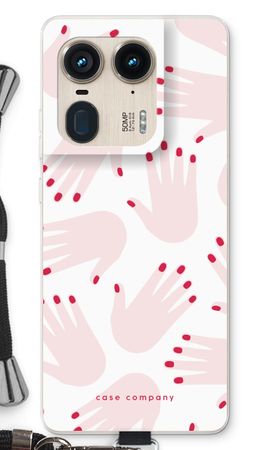 Hands pink