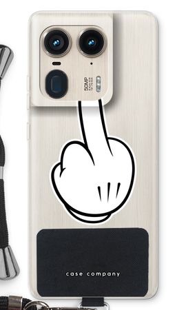 Middle finger white