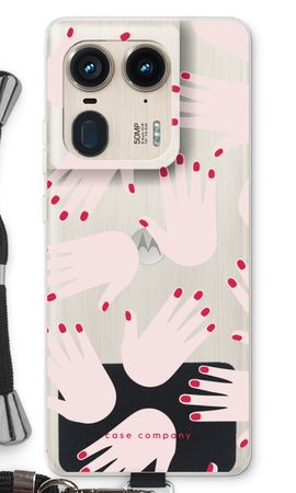 Hands pink