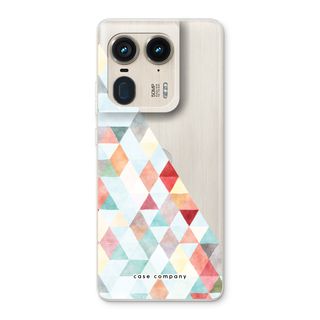 Coloured triangles pastel