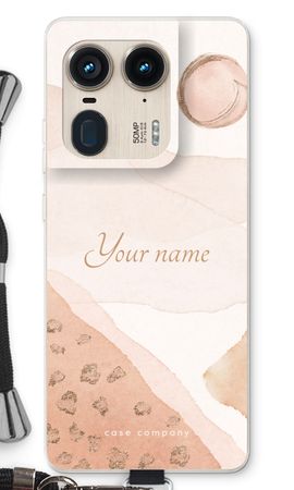 Gold Spots Namecase - Blush