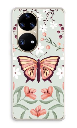 Butterfly in a floral world
