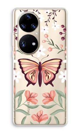 Butterfly in a floral world