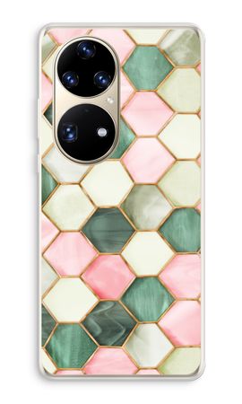 Hexagons in stained glass