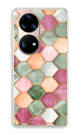 Hexagons in stained glass