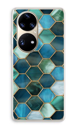 Hexagons in stained glass