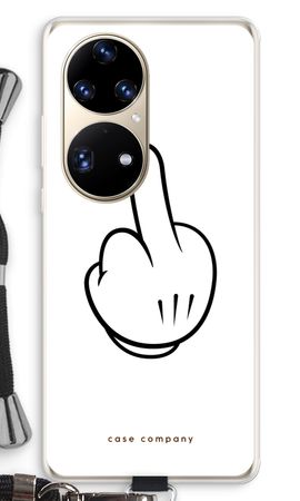 Middle finger white