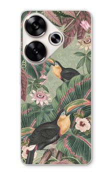 Tropical jungle toucan