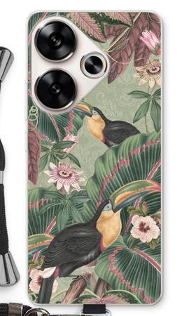 Tropical jungle toucan