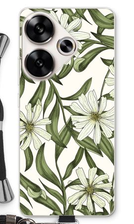 White flower pattern