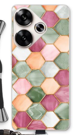 Hexagons in stained glass