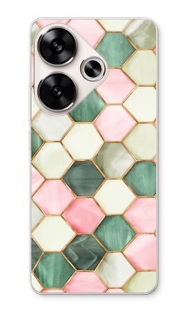 Hexagons in stained glass