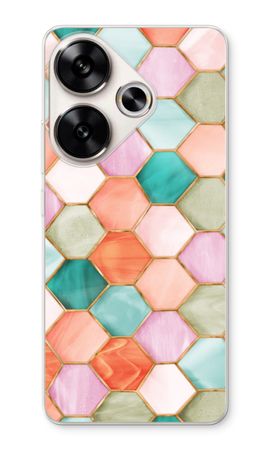 Hexagons in stained glass