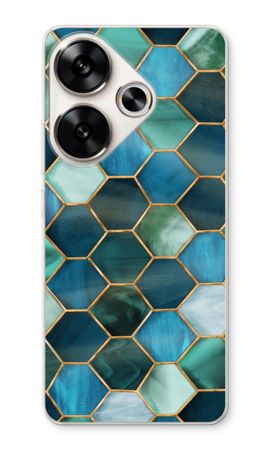 Hexagons in stained glass