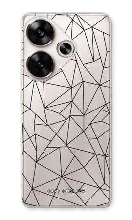 Geometric lines black