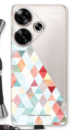 Coloured triangles pastel