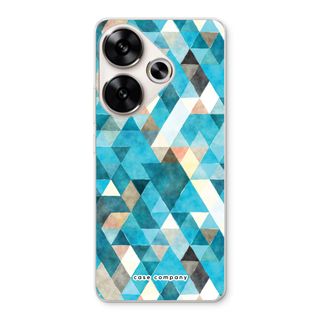 Coloured triangles blue