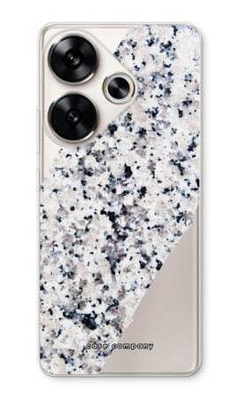 Speckled marble