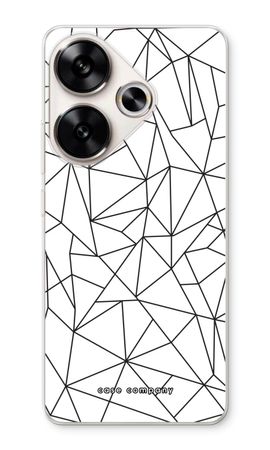 Geometric lines black