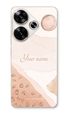 Gold Spots Namecase - Blush